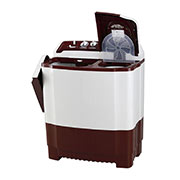 LG 8 kg, Corps en plastique, Pulsateur à jet de rouleaux, Scubber Collor, Trempage, Bleu foncé, WP-850RD, WP-850RD, thumbnail 6