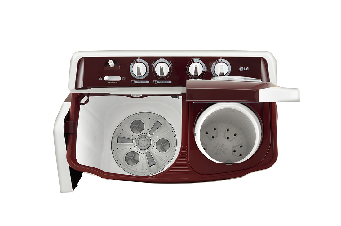 LG 8 kg, Corps en plastique, Pulsateur à jet de rouleaux, Scubber Collor, Trempage, Bleu foncé, WP-850RD, WP-850RD, thumbnail 8