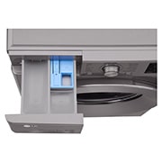 LG Lave-linge à chargement frontal (lavage uniquement), Capacité de charge : 8 kg, Argent, Moteur Inverter Direct Drive, 6 Mouvements associés DD, Diagnostic intelligent, F2J5TNP7S, thumbnail 6