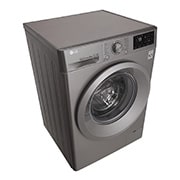 LG Lave-linge à chargement frontal (lavage uniquement), Capacité de charge : 8 kg, Argent, Moteur Inverter Direct Drive, 6 Mouvements associés DD, Diagnostic intelligent, F2J5TNP7S, thumbnail 8