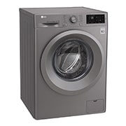 LG Lave-linge à chargement frontal (lavage uniquement), Capacité de charge : 8 kg, Argent, Moteur Inverter Direct Drive, 6 Mouvements associés DD, Diagnostic intelligent, F2J5TNP7S, thumbnail 11