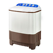 LG 6 kg, Corps en plastique, Pulsateur à jet de rouleaux, Scubber Collor, Trempage, Bleu foncé, WP-710RD, WP-710RD, thumbnail 4