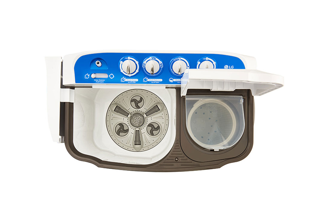 LG 7 kg, Corps en plastique, Pulsateur à jet de rouleaux, Scubber Collor, Trempage, Bleu foncé, WP-810RD, WP-810RD, thumbnail 8