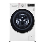 LG 10.5 / 7 kg Lave-linge à chargement frontal, F4V5RGP0W - Front View, F4V5RGP0W, thumbnail 1