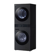 LG 13/10 kg LG WashTower™ avec technologie Centre Control™, acier noir, right view, WT1310RH, thumbnail 2