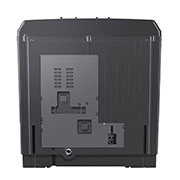 LG Machine à laver LG à double cuve, 14 kg, Wind Jet Dry, jet de rouleaux, 3 programmes de lavage, noir, Rear view , P1861RWNT, thumbnail 13