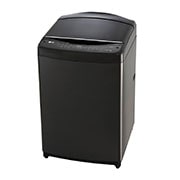 LG Machine à laver à chargement par le haut, 19&nbsp;kg, couleur noir platine, AIDD, vapeur, nettoyage de cuve (Tub Clean) automatique, cuve entièrement en acier inoxydable, right side , T19H3SDHT2, thumbnail 12