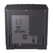 LG Machine à laver à chargement par le haut semi-automatique LG de 18 kg, Pulsateur à jet de rouleaux + Trempage, noir moyen, back, P1861RWN9T, thumbnail 13