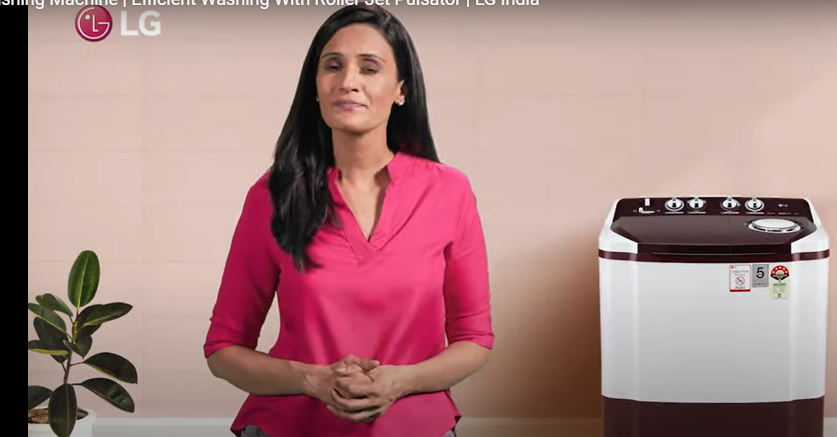 LG Machine à laver à chargement par le haut semi-automatique LG de 18 kg, Pulsateur à jet de rouleaux + Trempage, noir moyen, play video, P1861RWN9T, thumbnail 1