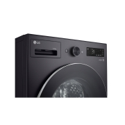 LG Lave-linge et sèche-linge combinés 15/8&nbsp;kg, Moteur Direct Drive, Smart Diagnosis, couleur Essence Graphite, Lave-linge et sèche-linge LG combinés 15/8&nbsp;kg, Moteur Direct Drive, Smart Diagnosis, couleur Essence Graphite, Vue avant, F0Z6DRP249, F0Z6DRP249, thumbnail 3