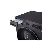 LG Lave-linge et sèche-linge combinés 15/8&nbsp;kg, Moteur Direct Drive, Smart Diagnosis, couleur Essence Graphite, Lave-linge et sèche-linge LG combinés 15/8&nbsp;kg, Moteur Direct Drive, Smart Diagnosis, couleur Essence Graphite, Vue avant, F0Z6DRP249, F0Z6DRP249, thumbnail 5