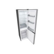 LG Réfrigérateur congélateur inférieur 221L Prime Argent, Réfrigérateur congélateur inférieur LG m226mpybam ouvert montrant des étagères spacieuses et des bacs de porte réglables., GCFB276PQCF, thumbnail 9