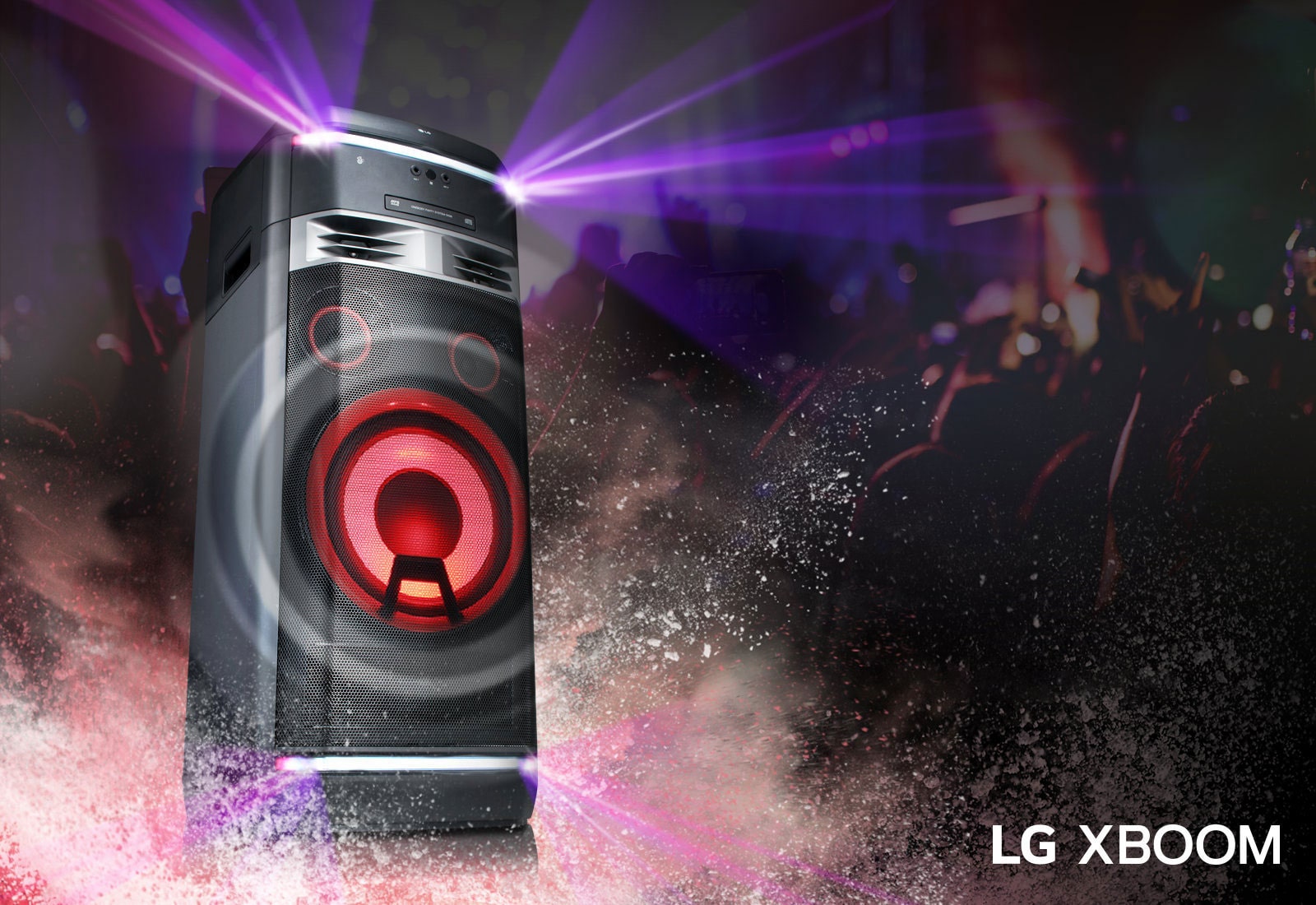 Disfruta de las funciones del LG XBOOM OK99<br>1