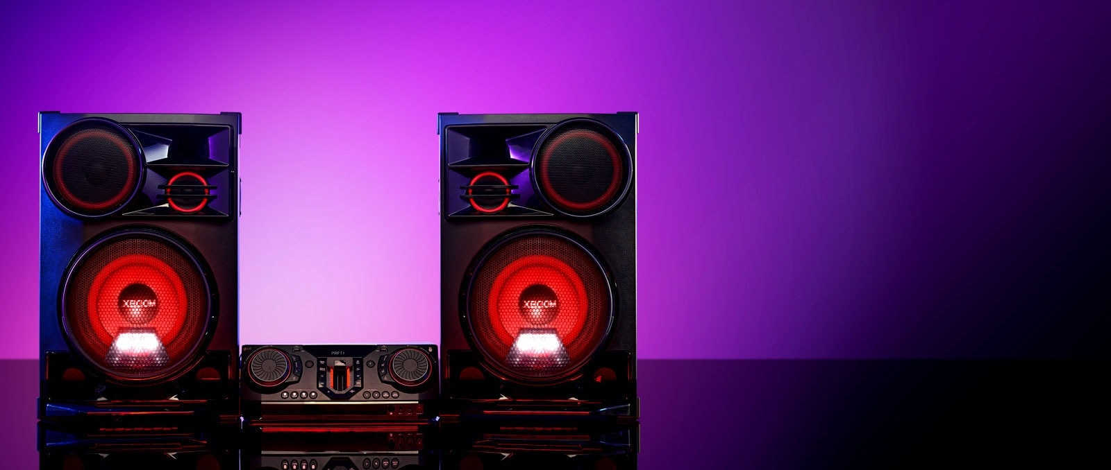 Potente sonido de 3,500 watts<br>1