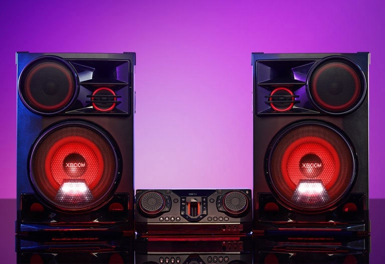 Potente sonido de 3,500 watts<br>2