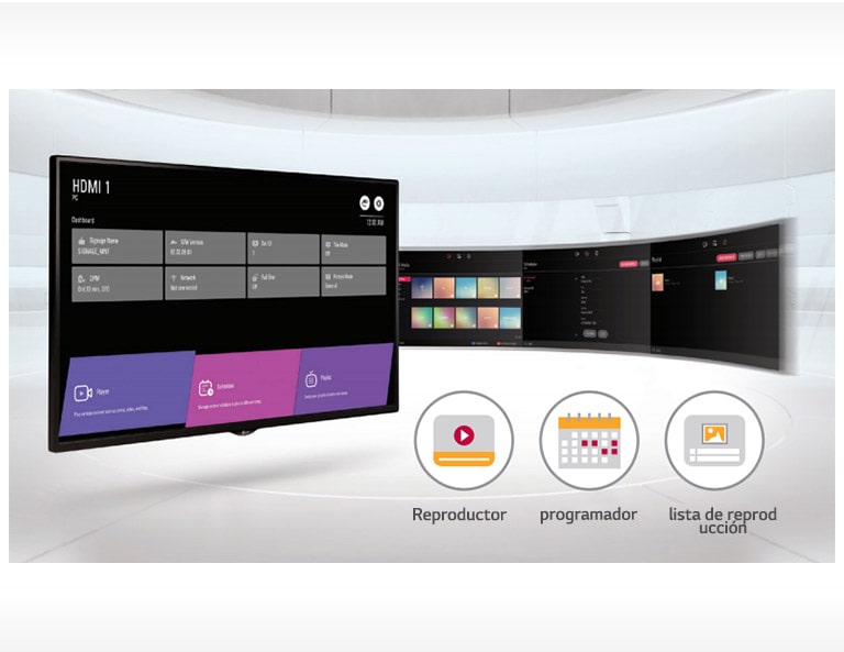 CMS integrado y menú de inicio intuitivo<br>2