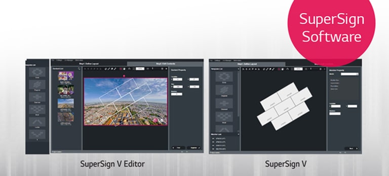 SuperSign V Dinámicos diseños<br>2