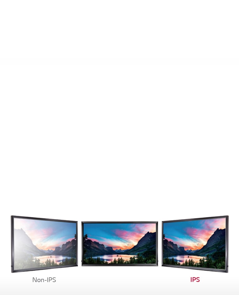 Amplio ángulo de visión con panel IPS<br>2