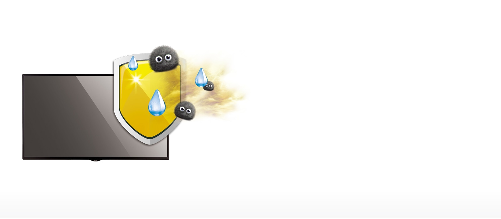 Protección contra polvo y humedad diseñado<br>1