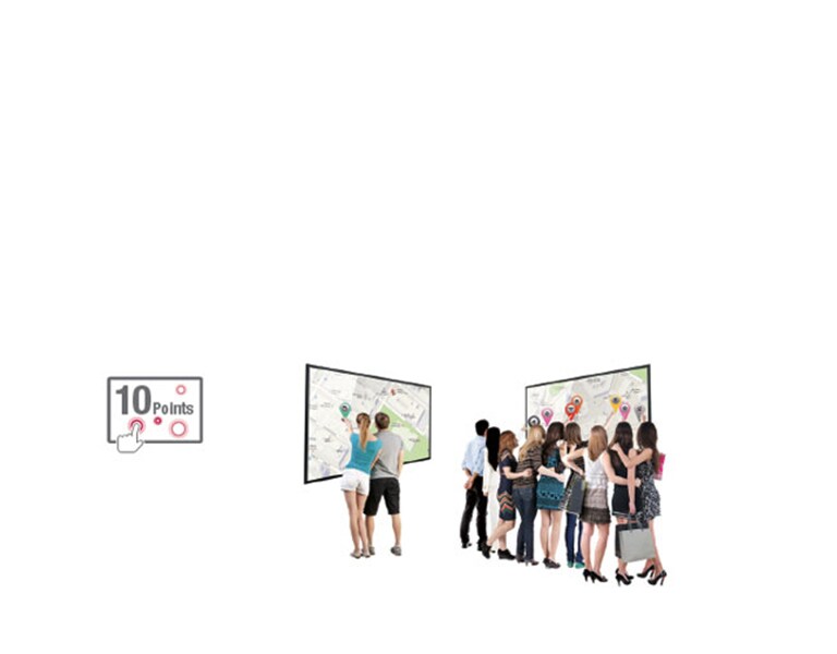 10 Puntos Multi-touch<br>2