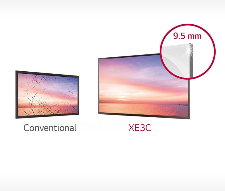 Vidrio protector de 9,5 mm<br>2