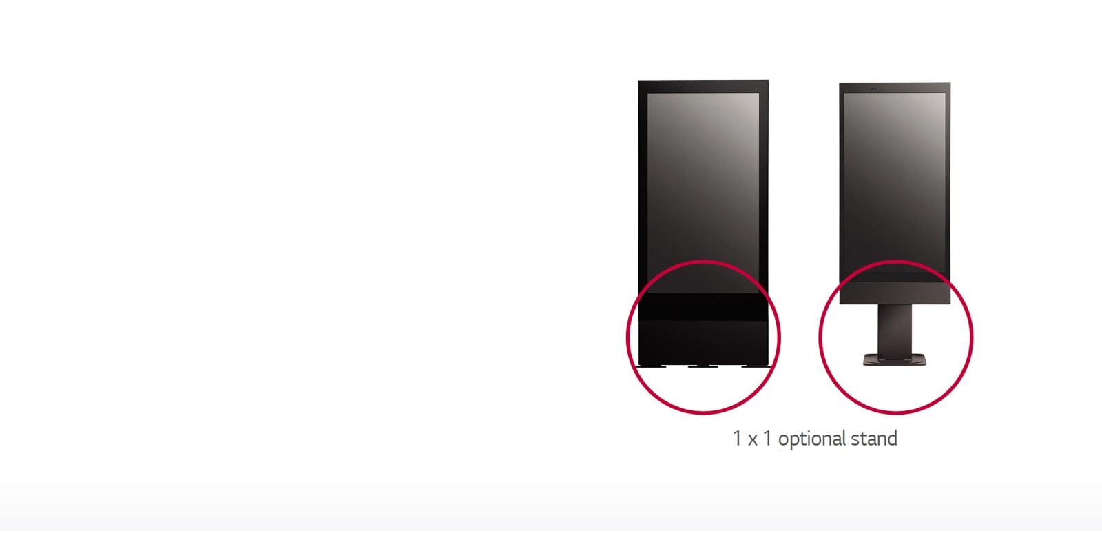 Soporte opcional<br>1