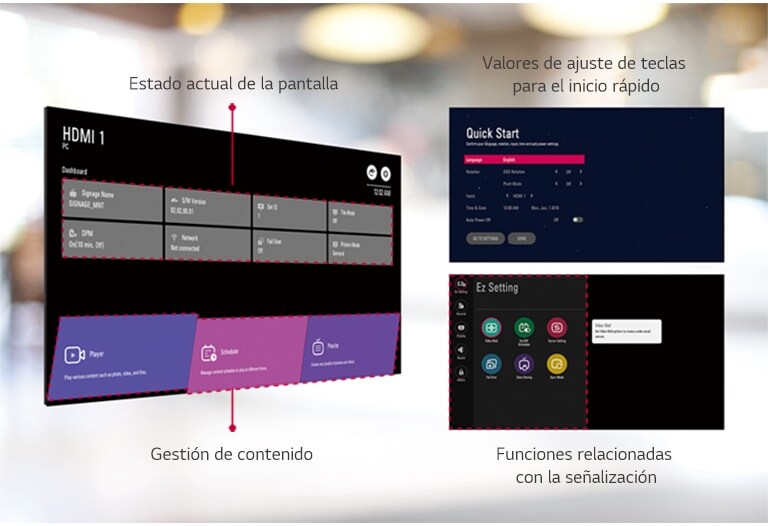 Se pueden realizar varias tareas al mismo tiempo con la GUI intuitiva.