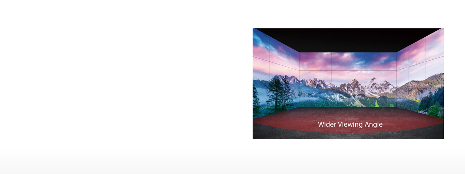 Ángulo de visión más amplio1