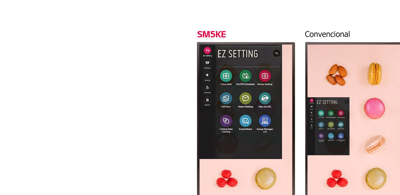 Mayor facilidad de uso<br>1