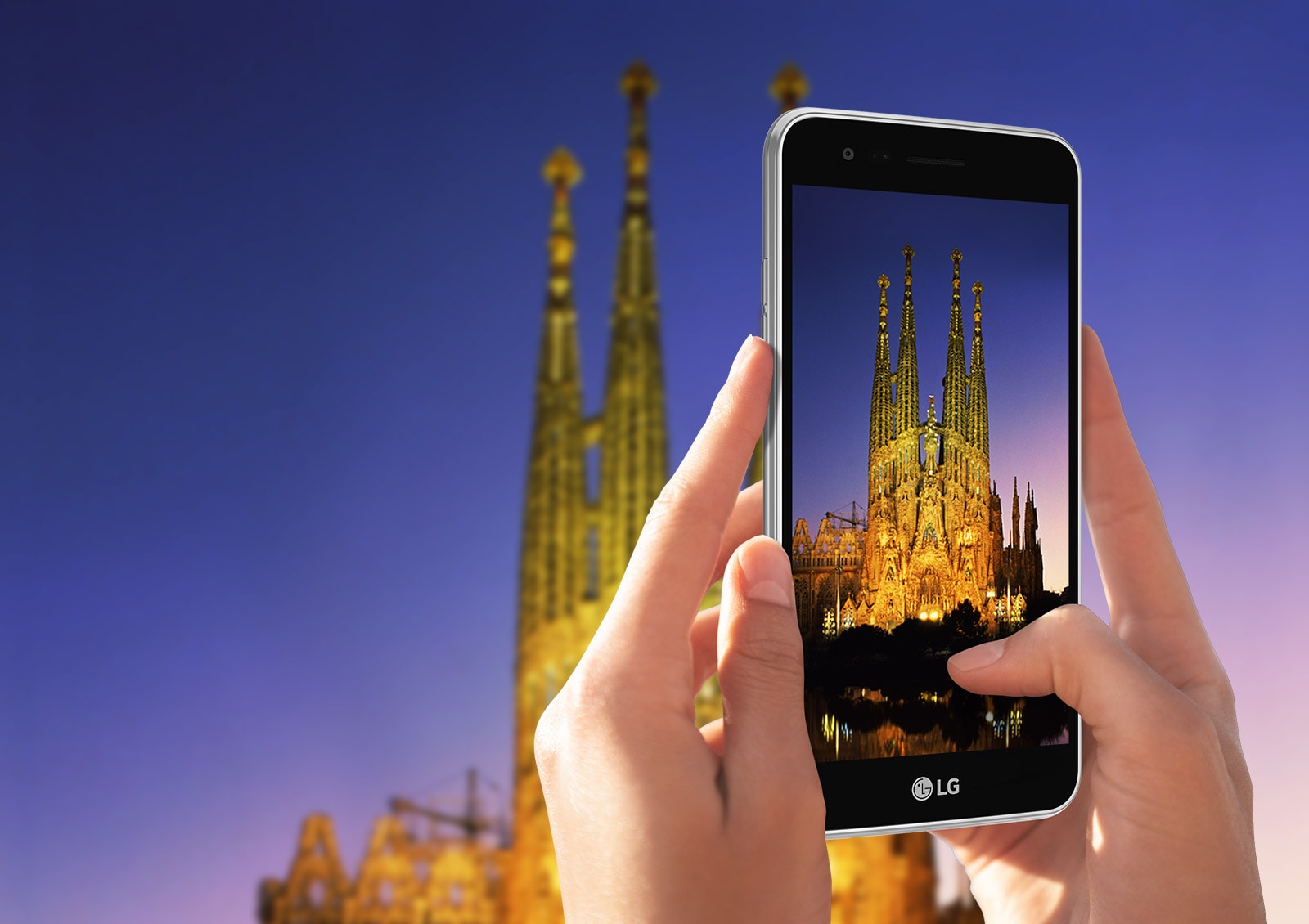 Pantalla 5.0" con tecnología In-cell y diseño compacto