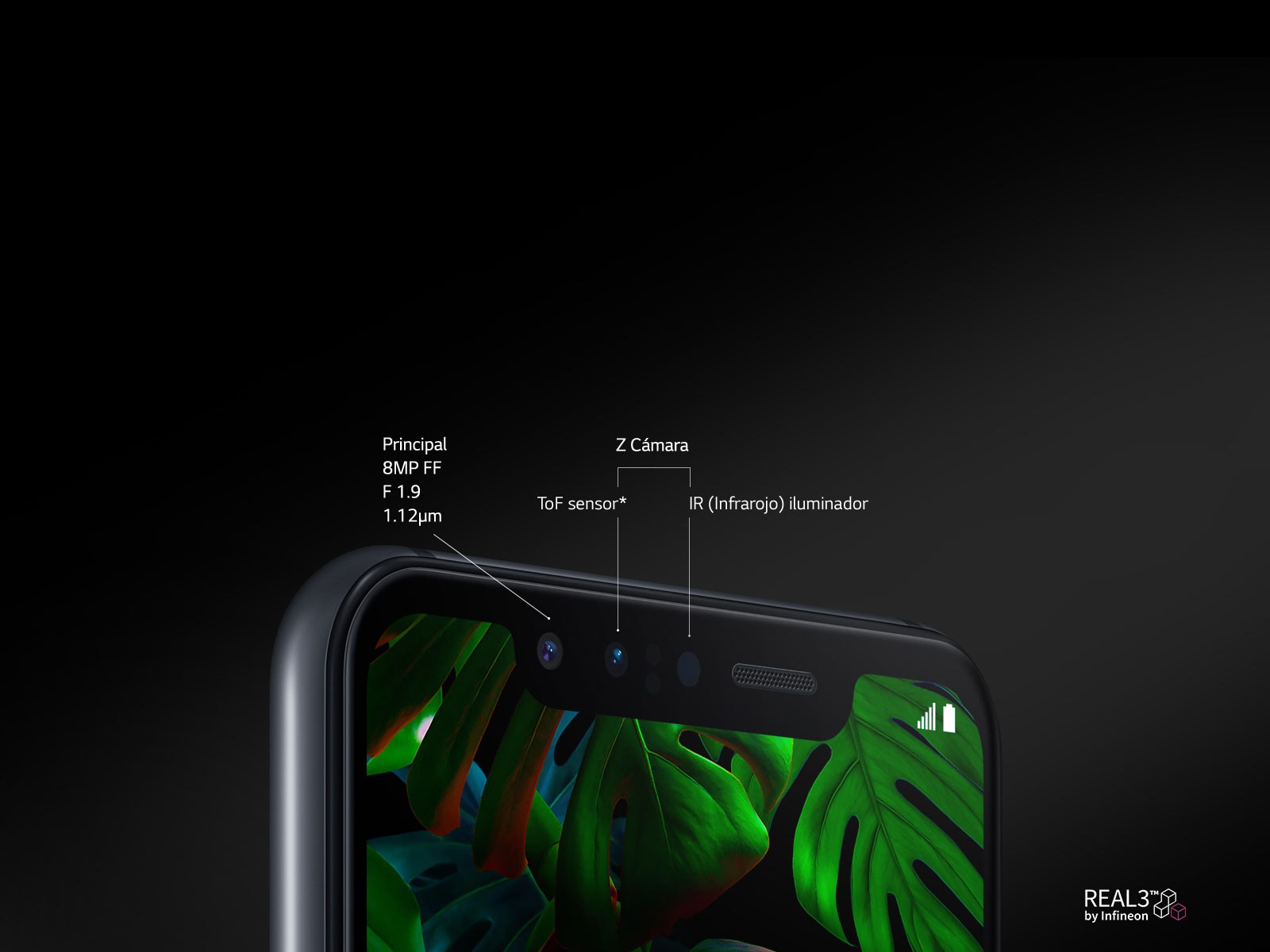 Cámara con Sensor de Profundidad<br>1