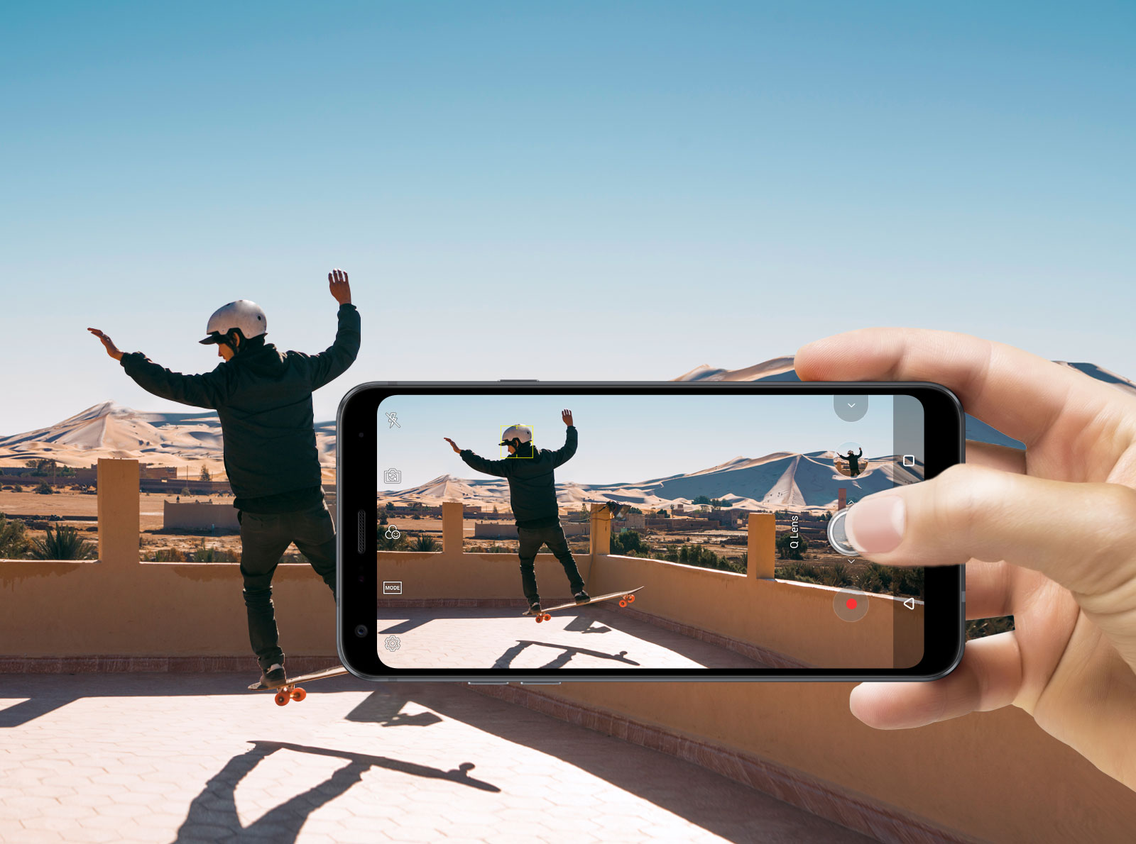 Enfoque automático<br>de alta velocidad con PDAF1