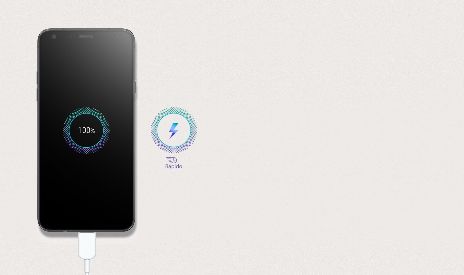 Carga rápida con USB Type-C1