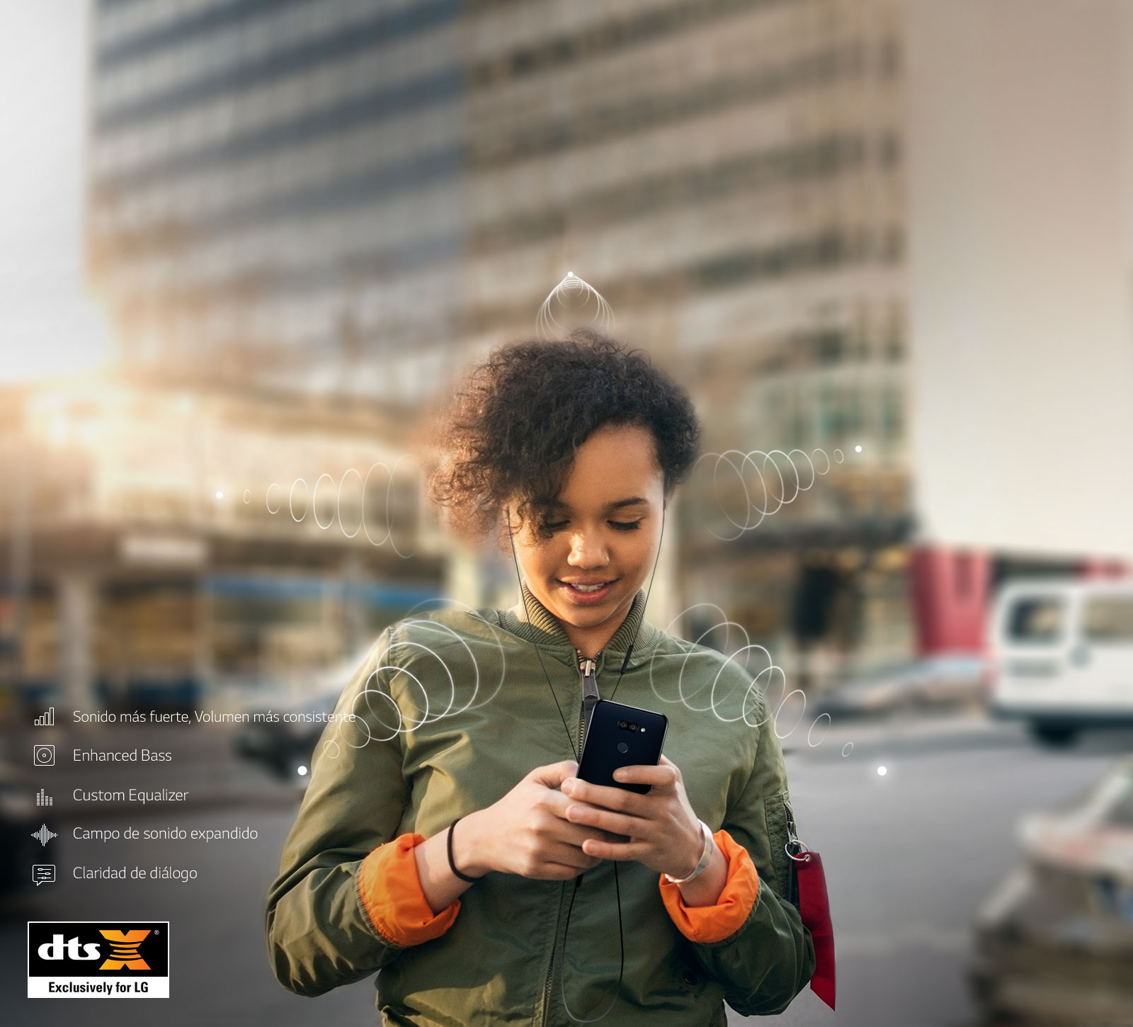 Sonido superior y envolvente<br>1