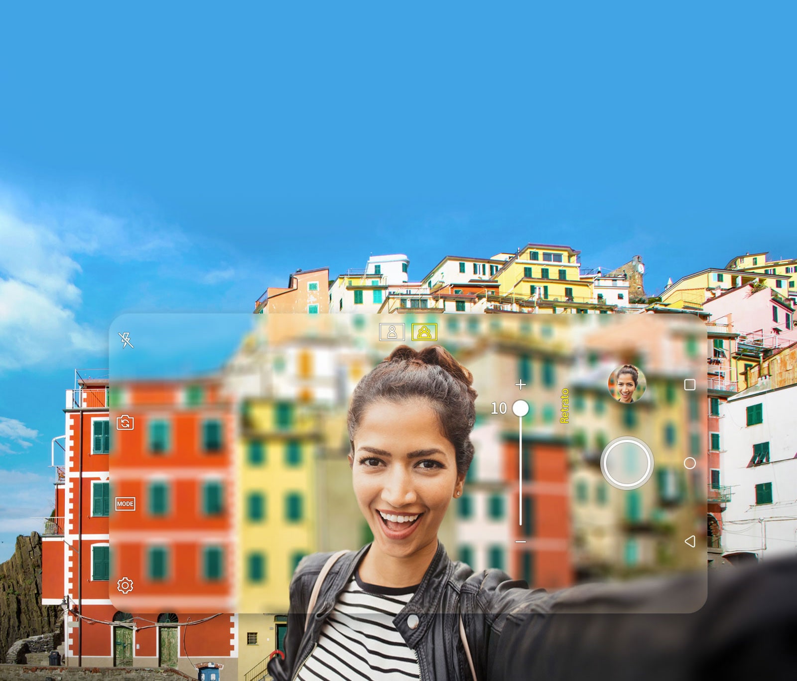 El rostro será el protagonista con el modo retrato1