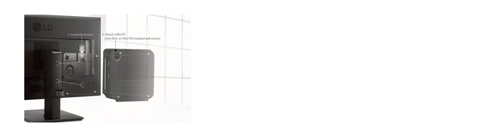 POSIBILIDADES DE MONTAJE DE MINI PC<br>1