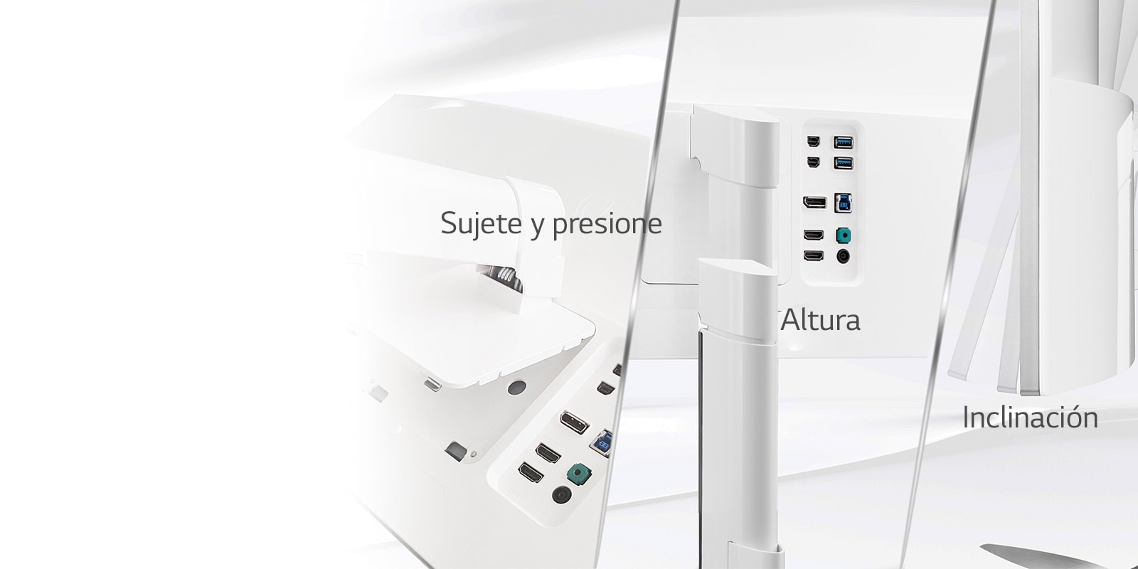 Screen Height & Tilt Adjust