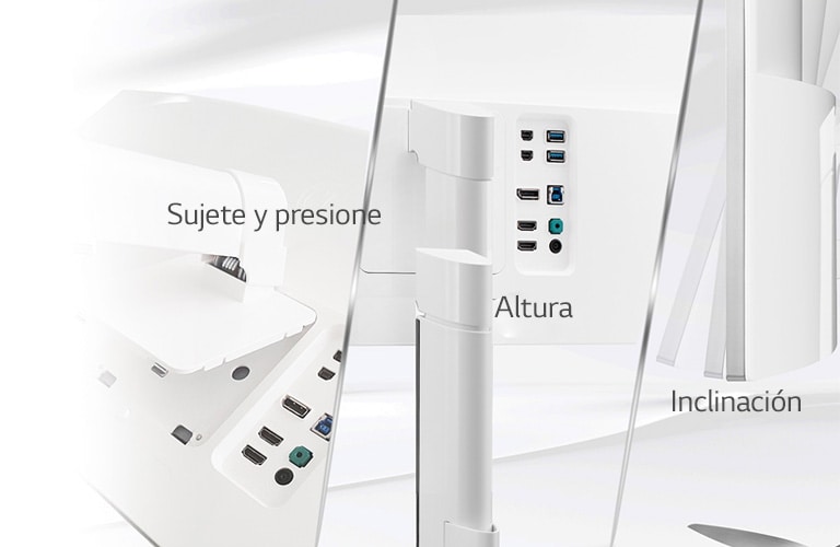 Screen Height & Tilt Adjust