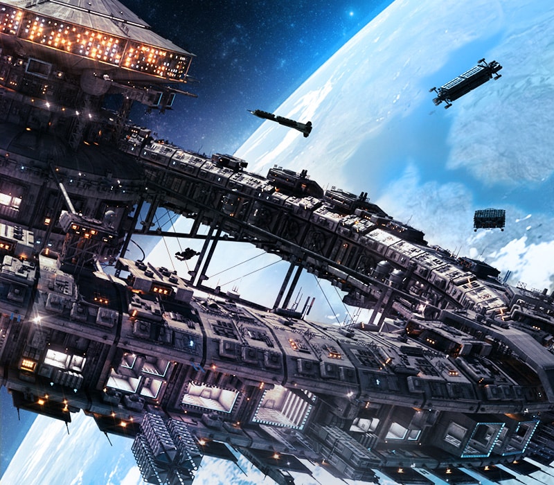 Color vivo con luz azul baja