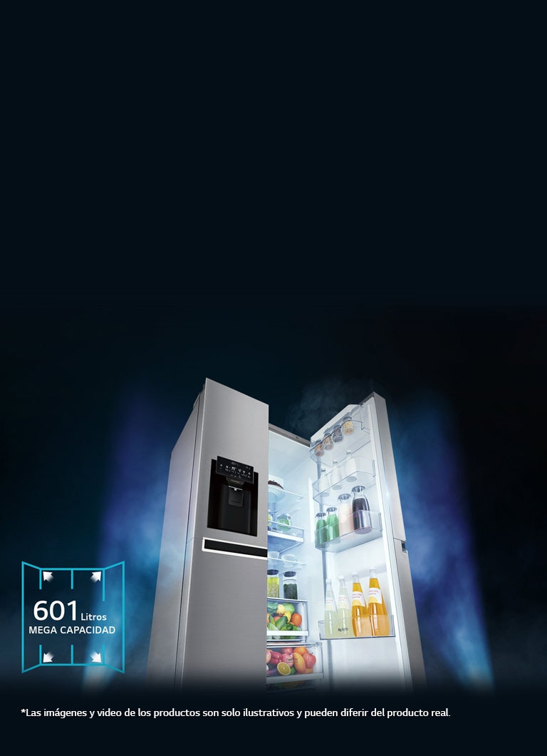 Fácil Acceso a Mega Capacidad de 601 Litros<br>4