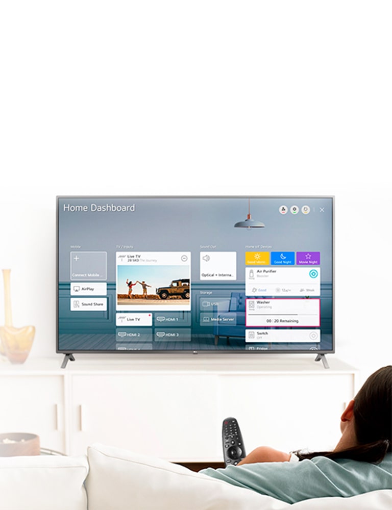 Con​ ​Magic​ ​Remote​ ​controla​ ​la​ ​televisión​ ​y​ ​todo​ ​tu​ ​hogar​ ​desde​ ​tu​ ​sillón