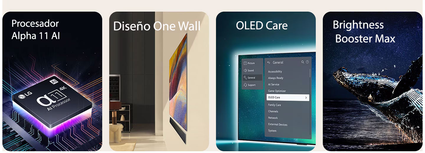 ¿Qué distingue a LG OLED evo AI?