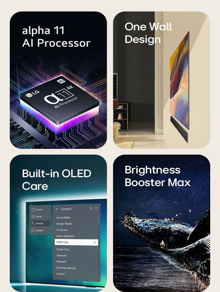 ¿Qué distingue a LG OLED evo AI?