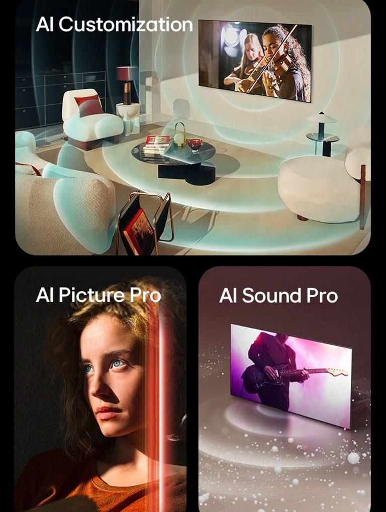 Inteligencia que refina la experiencia OLED