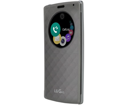 LG Funda Quickcircle 2 para proteger tu LG G4 Beat - Color Titán, CFV-110, thumbnail 2