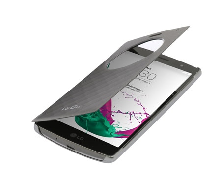 LG Funda Quickcircle 2 para proteger tu LG G4 Beat - Color Titán, CFV-110, thumbnail 3