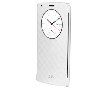 LG Funda Quickcircle 2 para proteger tu LG G4 - Color Blanco, CFV-100 Blanco, thumbnail 2