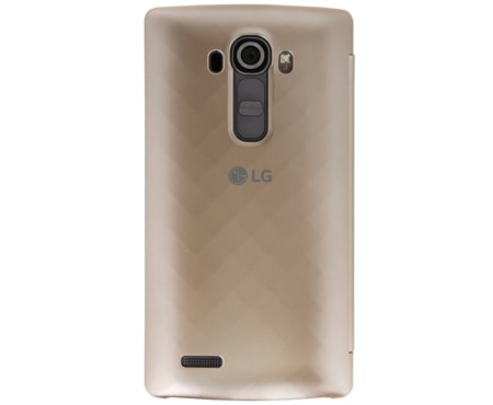 LG Funda Quickcircle 2 para proteger tu LG G4 - Color Oro, CFV-100 Oro, thumbnail 3