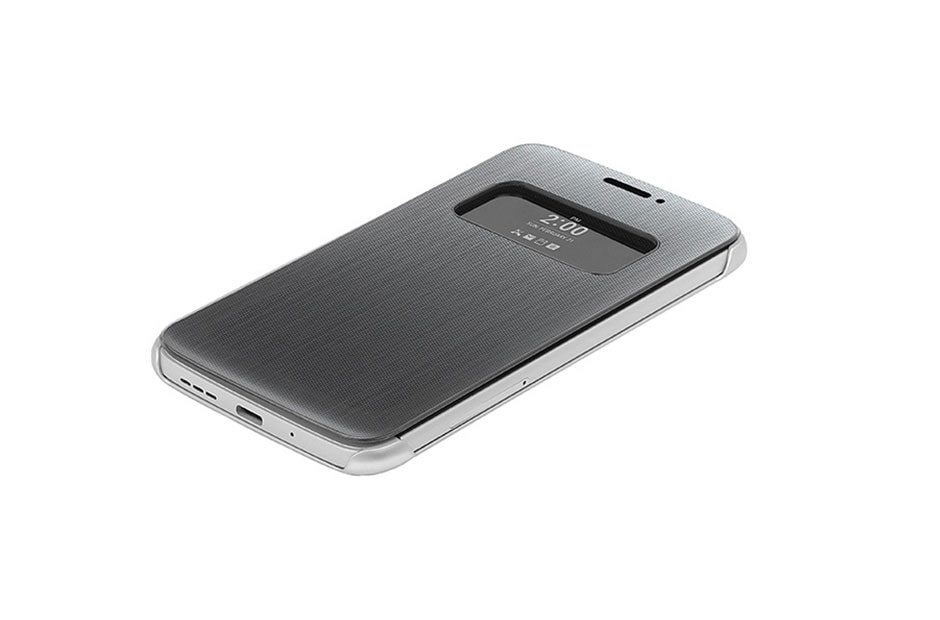 LG Funda G5 Quick Cover - Plata, CFV-160, thumbnail 5