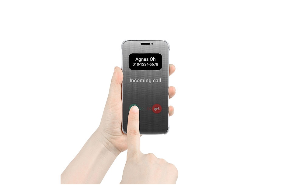 LG Funda G5 Quick Cover - Plata, CFV-160, thumbnail 9